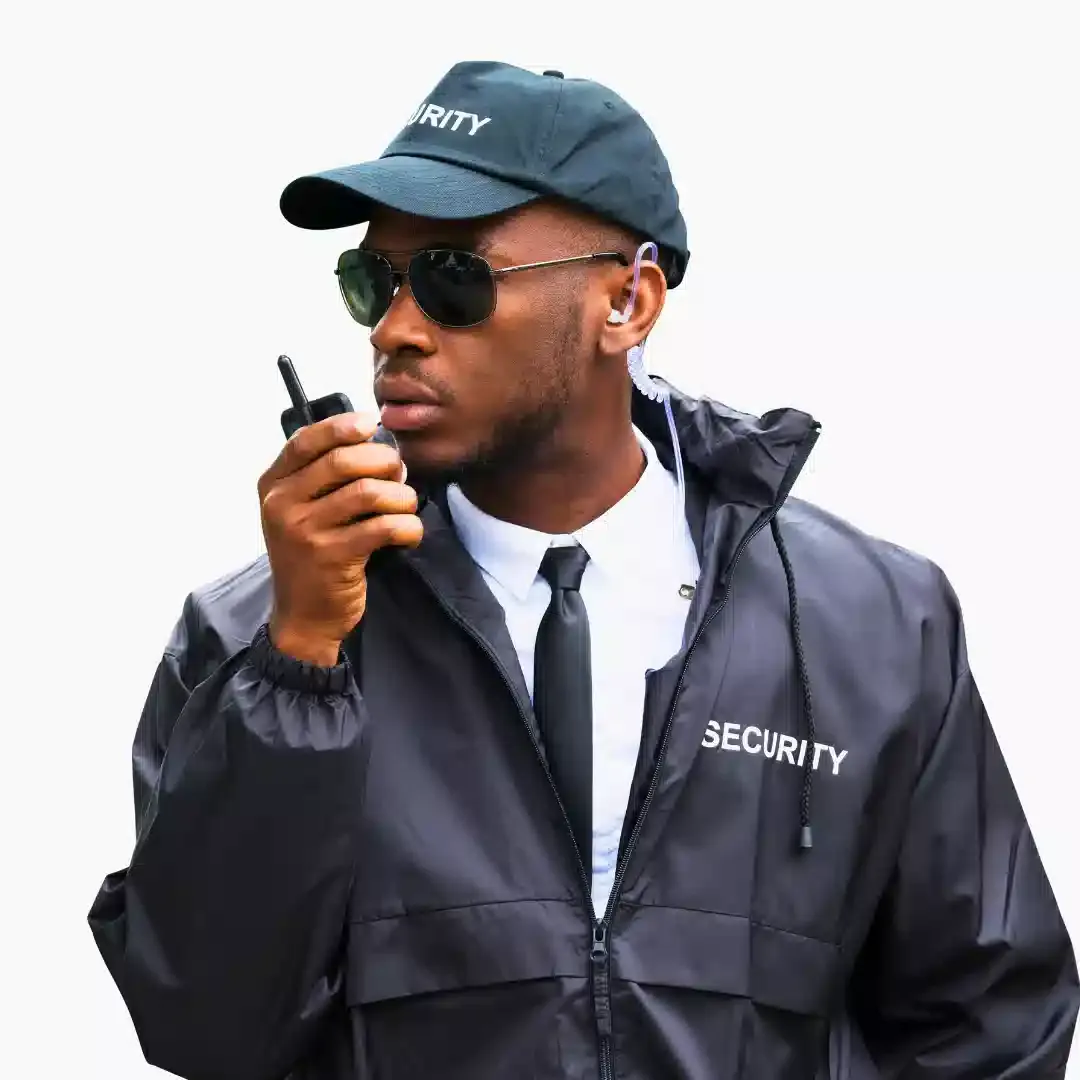 Security Officer monitoring hotel premises