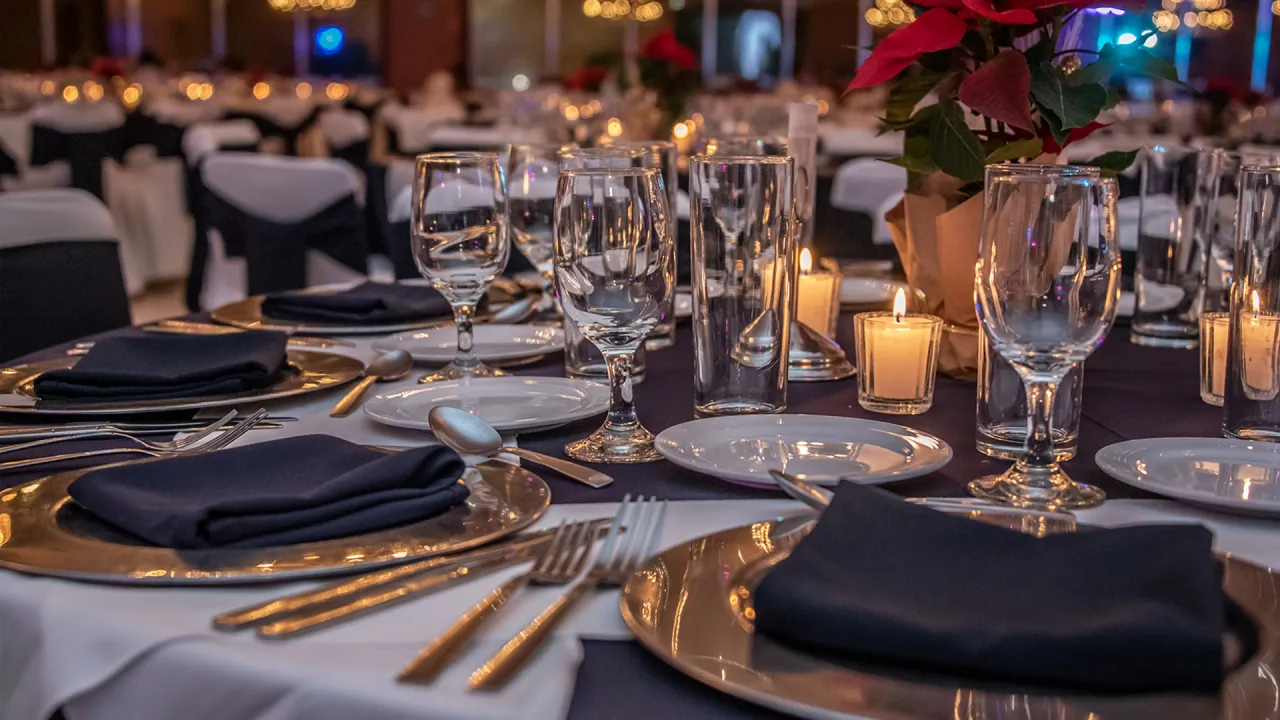 Banquet Events - grand dining setup for special occasions