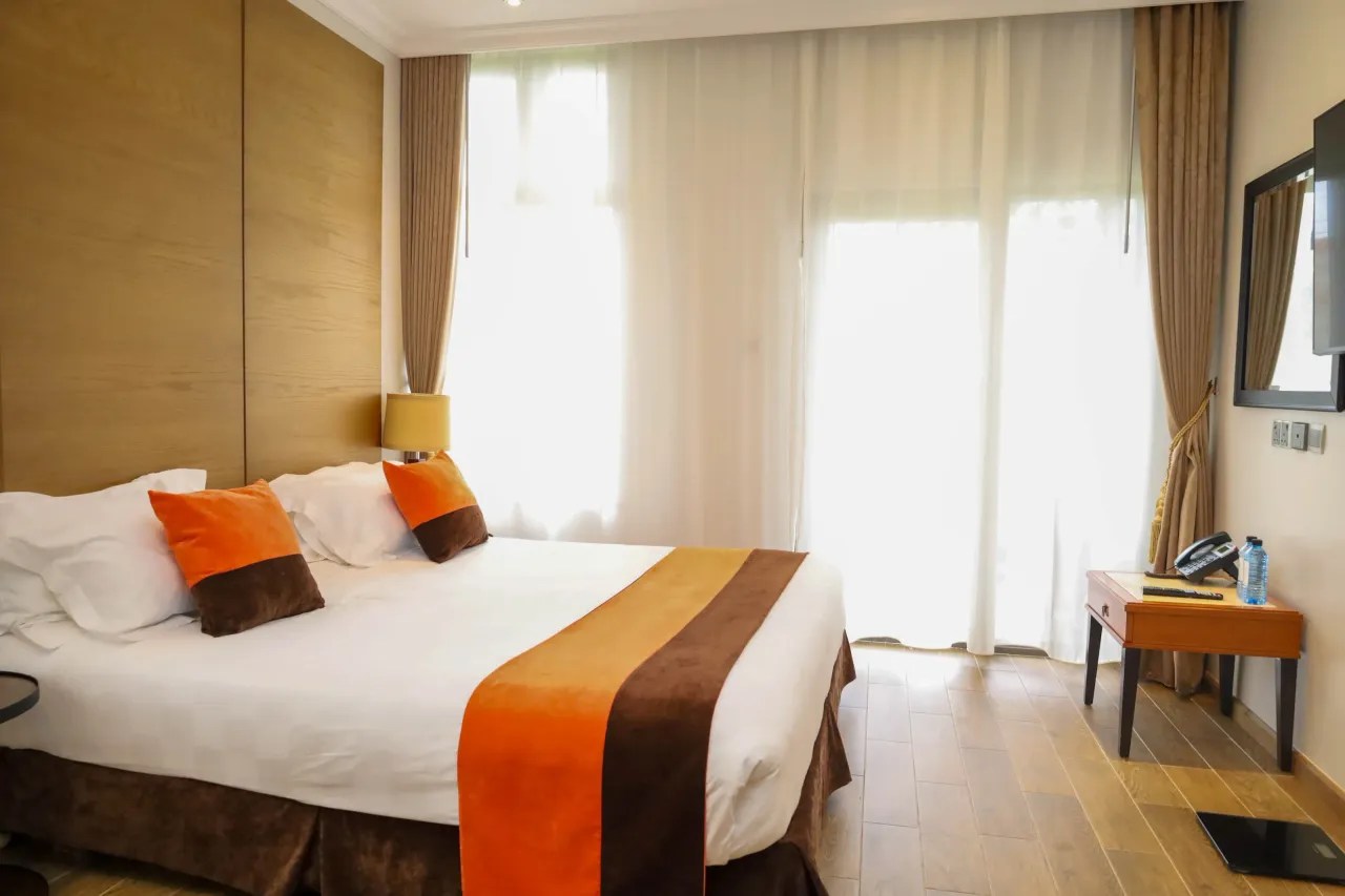 Two Bedroom Suite - full suite layout with separate living space